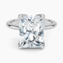5.00 Karat F-VS Radiant Tektaş Laboratuvar Pırlanta Yüzük 18K - Bold Diamonds