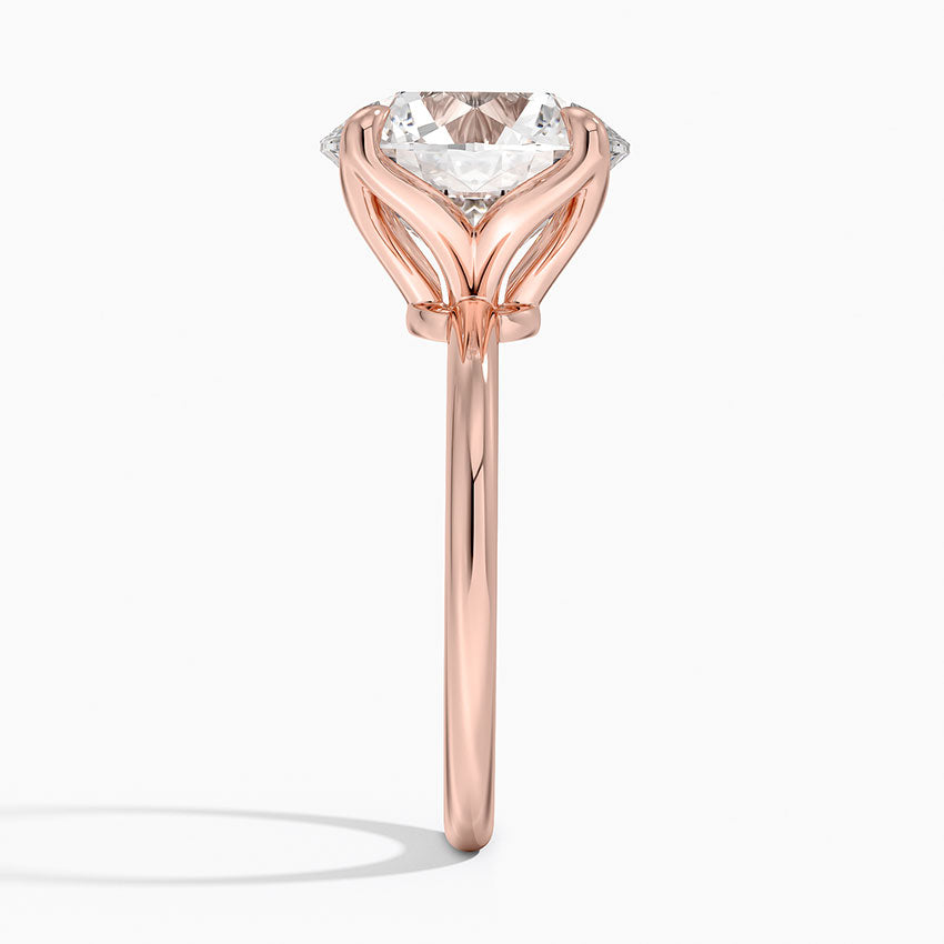 5.00 Karat F-VS Tektaş Laboratuvar Pırlanta Yüzük 18K - Bold Diamonds