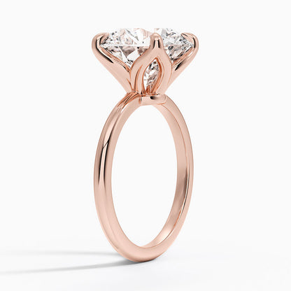 5.00 Karat F-VS Tektaş Laboratuvar Pırlanta Yüzük 18K - Bold Diamonds
