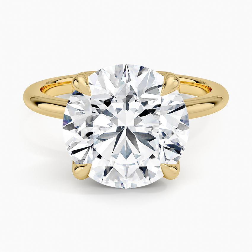 5.00 Karat F-VS Tektaş Laboratuvar Pırlanta Yüzük 18K - Bold Diamonds
