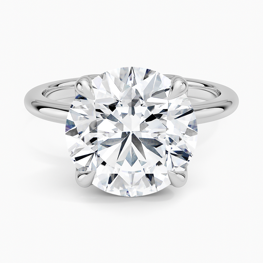 5.00 Karat F-VS Tektaş Laboratuvar Pırlanta Yüzük 18K - Bold Diamonds