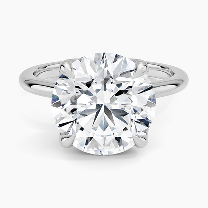 5.00 Karat F-VS Tektaş Laboratuvar Pırlanta Yüzük 18K - Bold Diamonds
