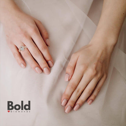Kalp Kesim Pırlanta Yüzük - Bold Diamonds